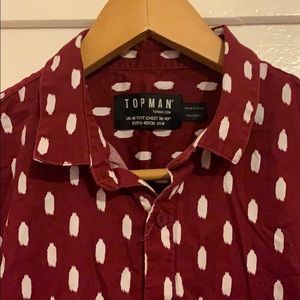 Topman button up casual shirt